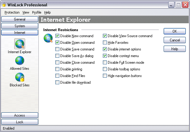 WinLock Professional - Screenshot #32