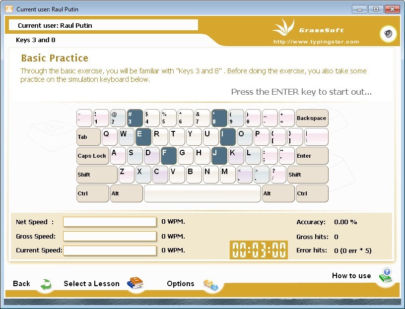 download the typing master software