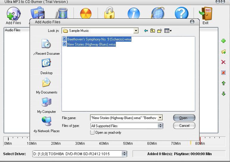 Ultra MP3 to CD Burner latest version Get best Windows software