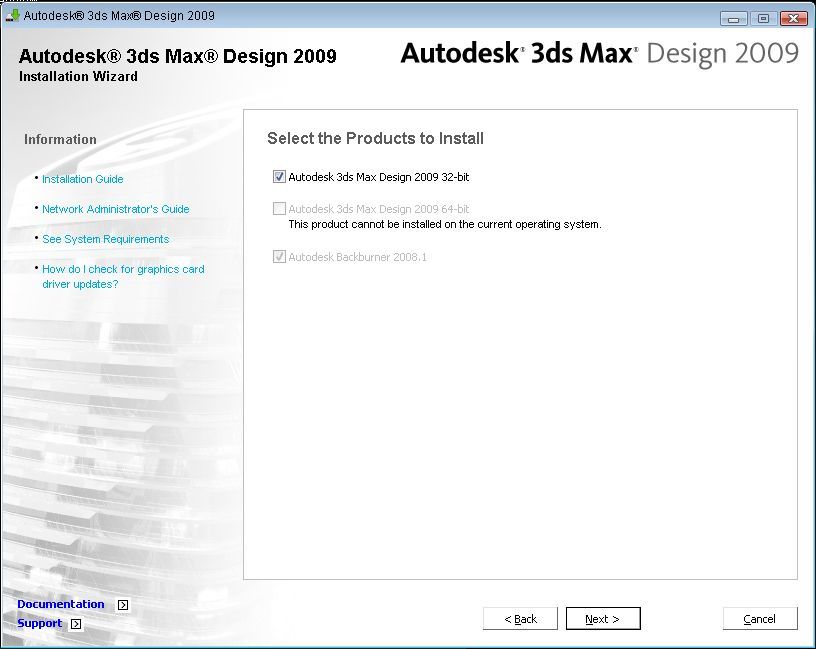 autodesk 3ds max 2009 32 bit