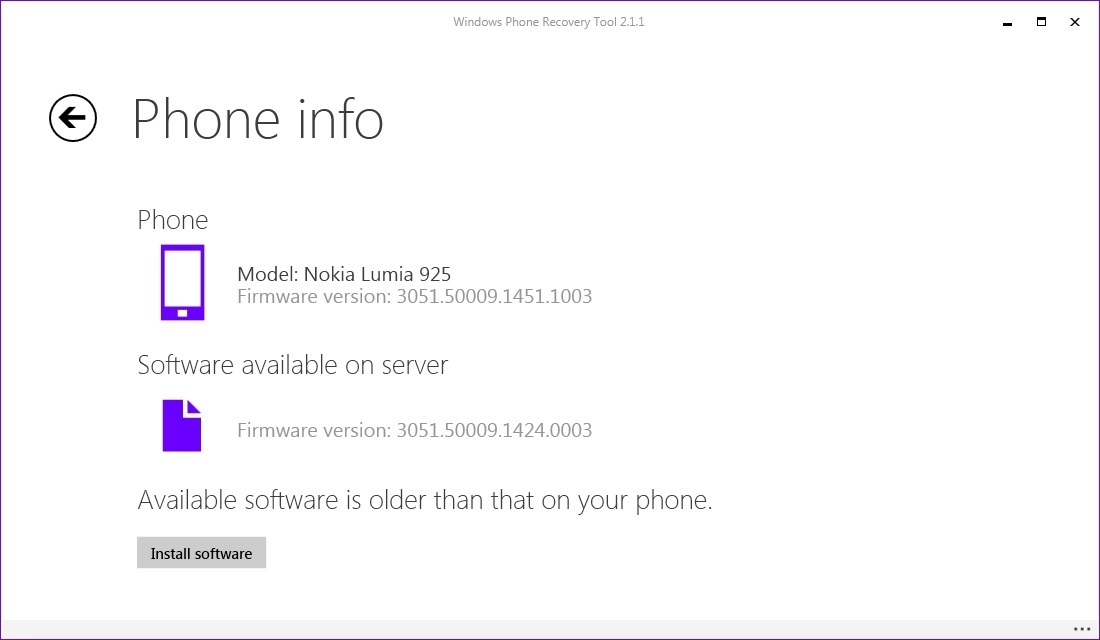 Windows Phone Recovery Tool download for free - SoftDeluxe