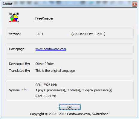 FreeVimager - Screenshot #2