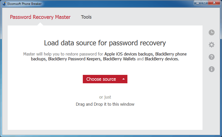 Elcomsoft Phone Breaker - Screenshot #21