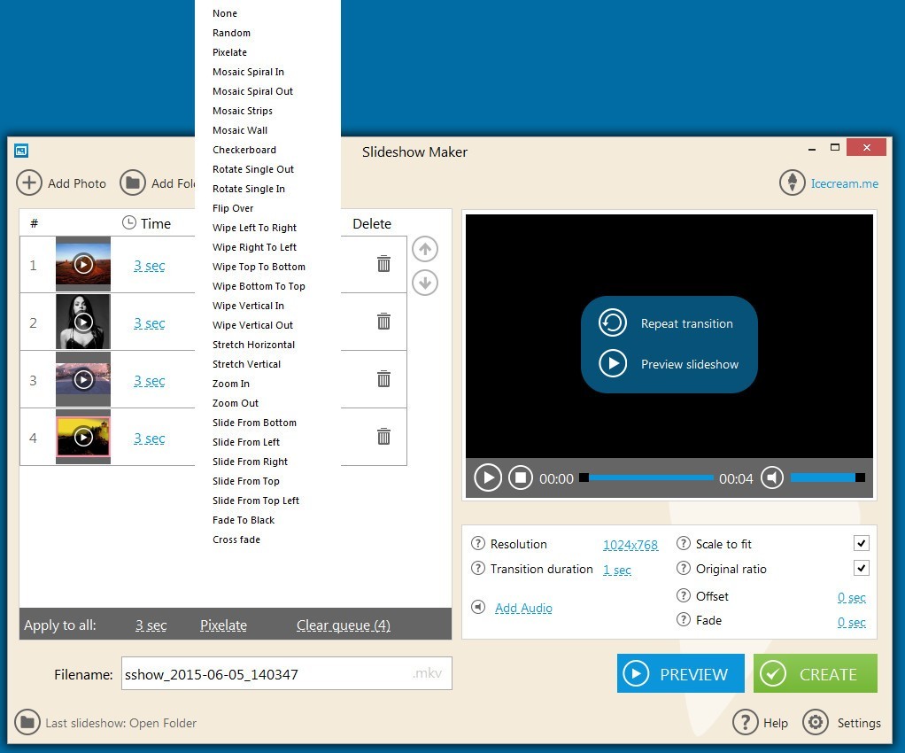 Icecream Slideshow Maker - Screenshot #25
