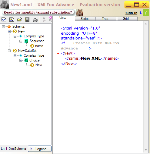 XMLFox Advance XML Editor download for free - SoftDeluxe