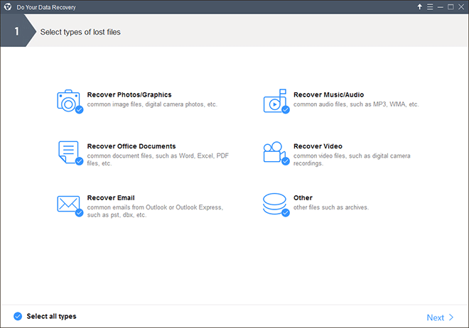 Do Your Data Recovery Professional - Screenshot #1