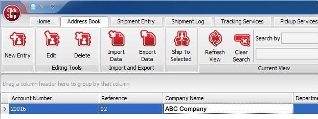 ClickToShip - Screenshot #1
