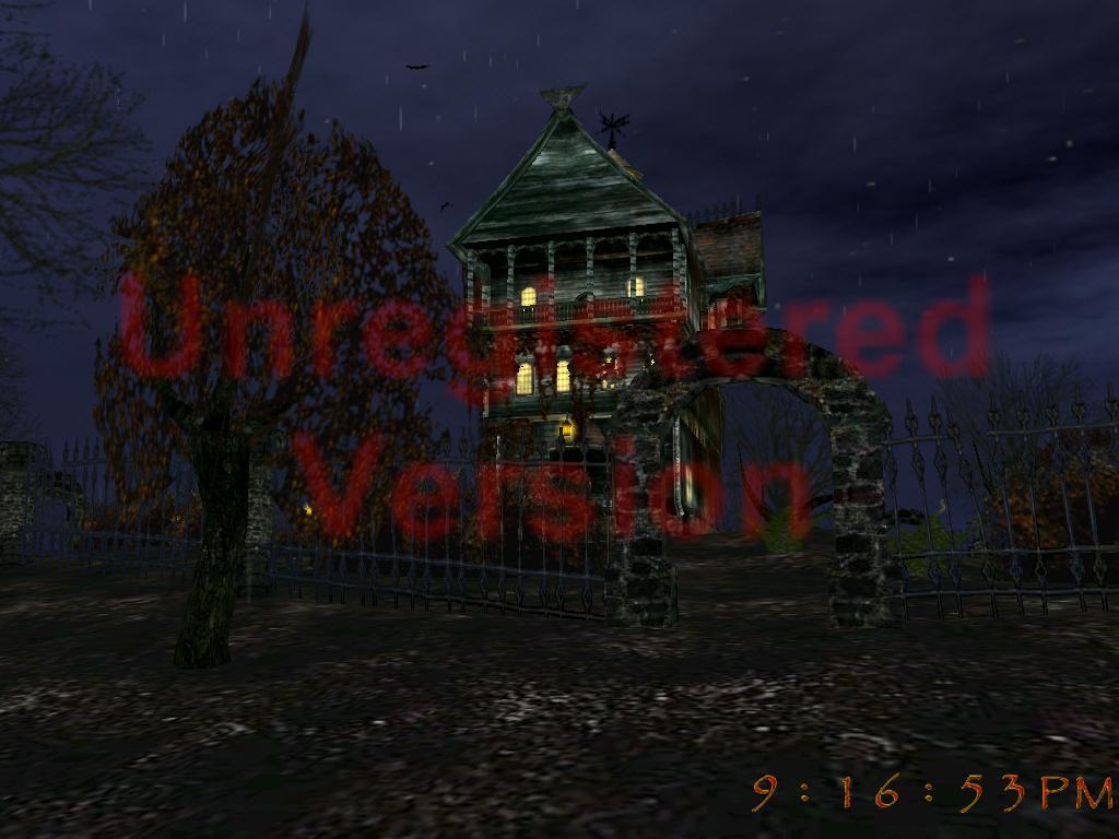 3D Halloween Holiday Screensaver - Screenshot #3