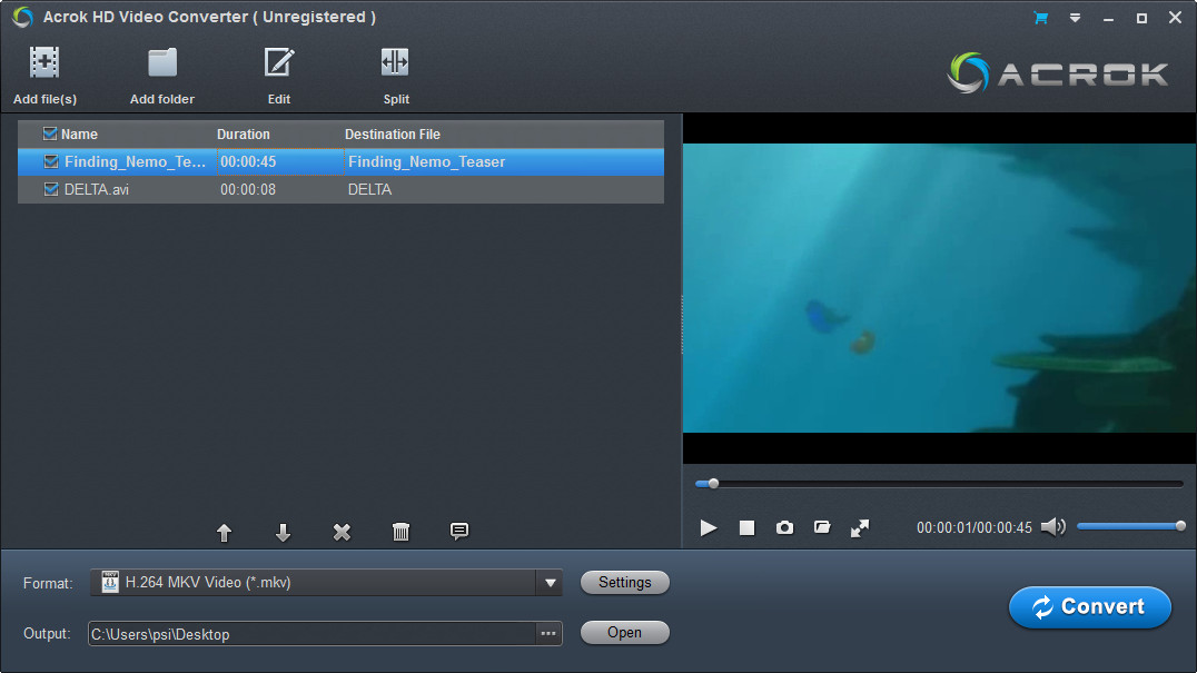 acrok video converter ultimate subtitles