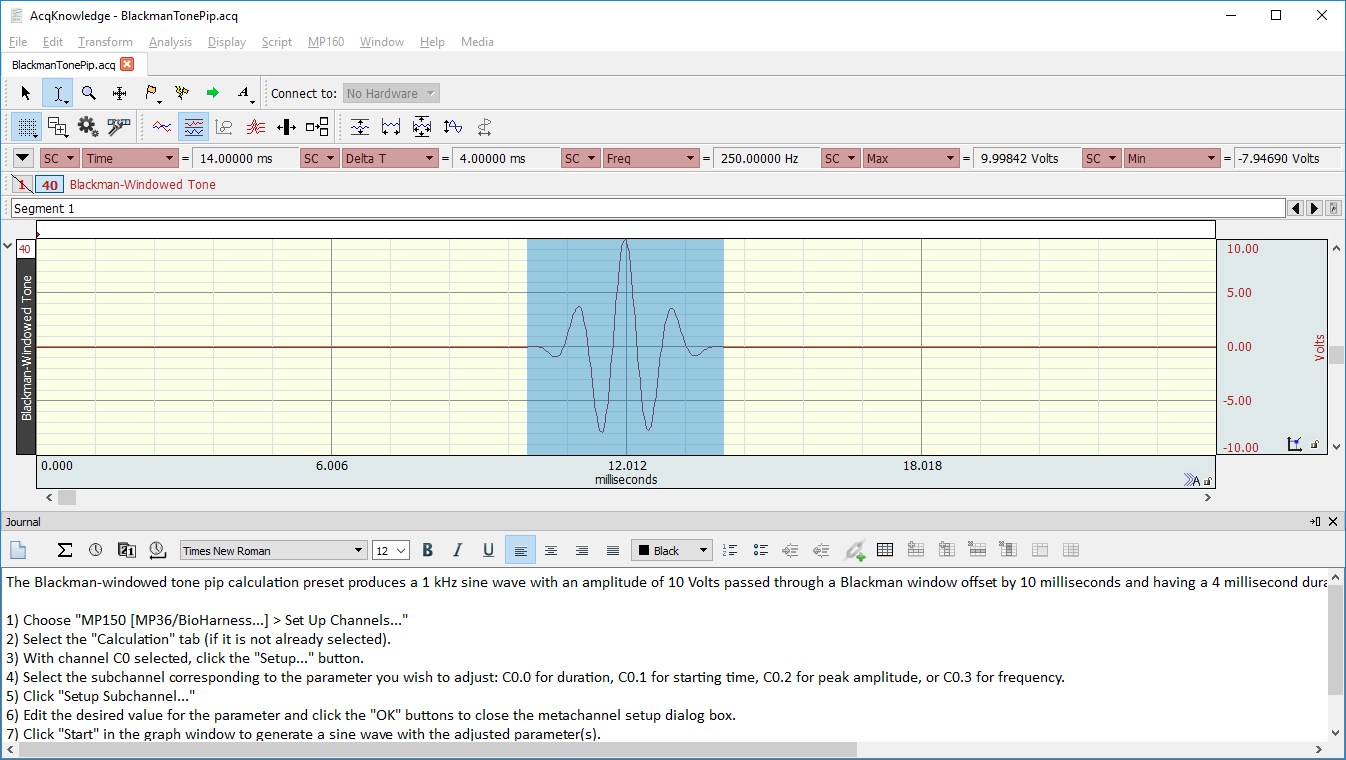 AcqKnowledge latest version - Get best Windows software
