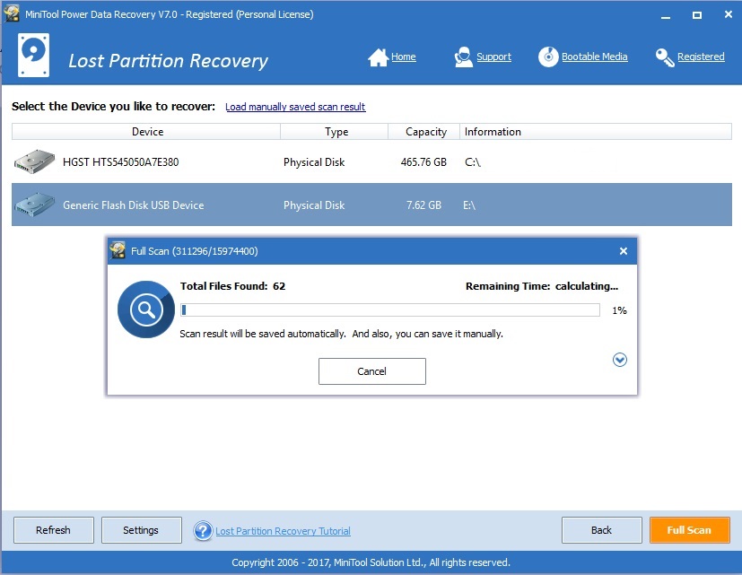MiniTool Power Data Recovery - Screenshot #5