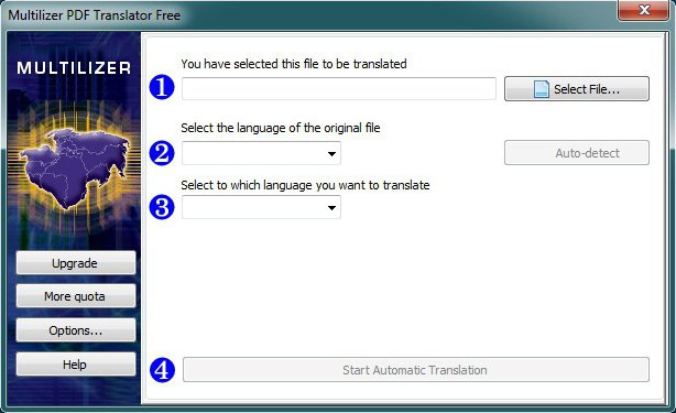 Multilizer PDF Translator - Screenshot #4