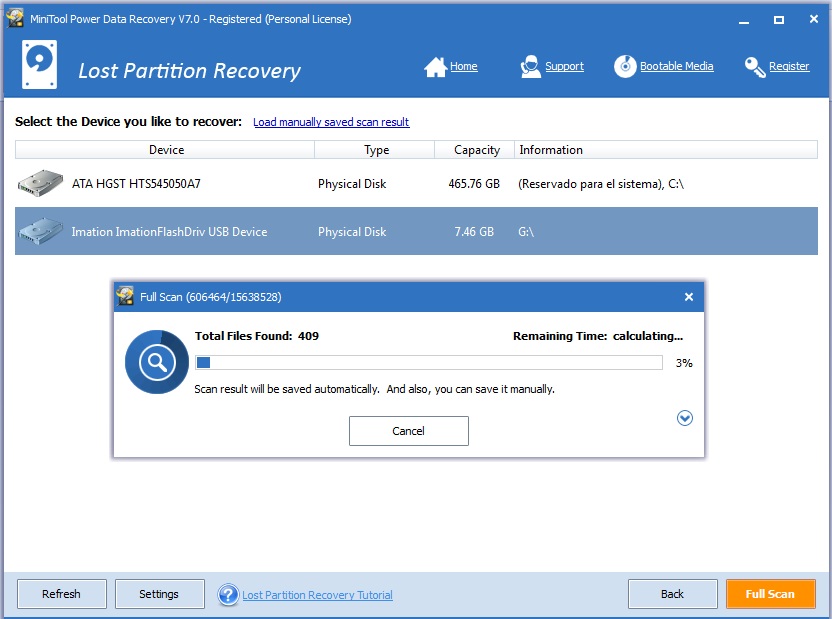 MiniTool Power Data Recovery 11.7 for windows instal