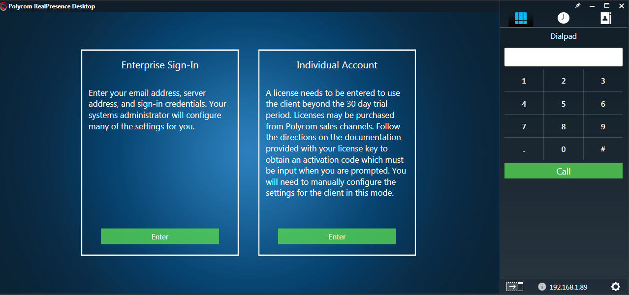 Polycom RealPresence Desktop - Screenshot #5