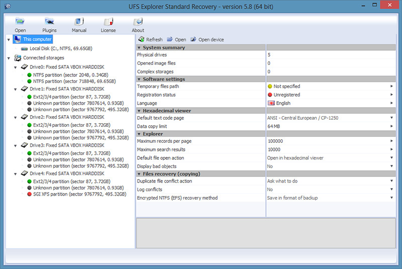 free instals UFS Explorer Professional Recovery 9.18.0.6792