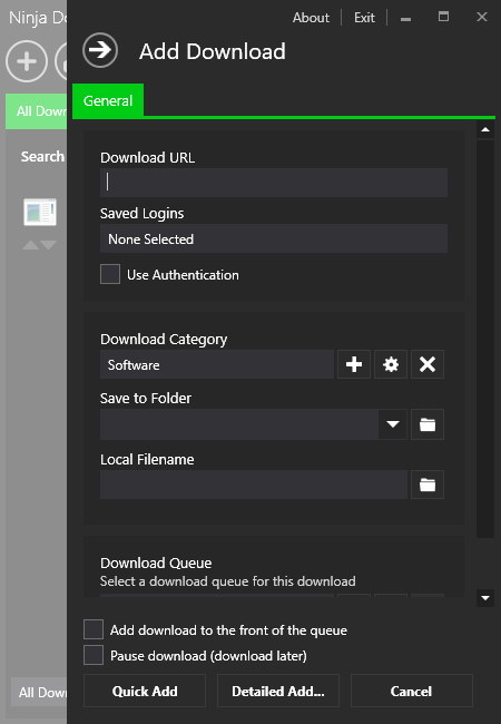 ninja download manager free