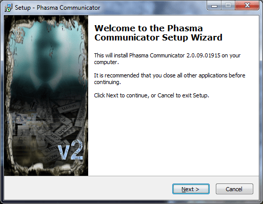 Phasma Communicator - Screenshot #2