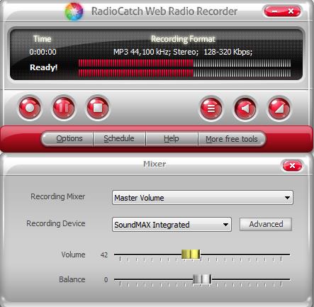 RadioCatch Web Radio Recorder - Screenshot #2