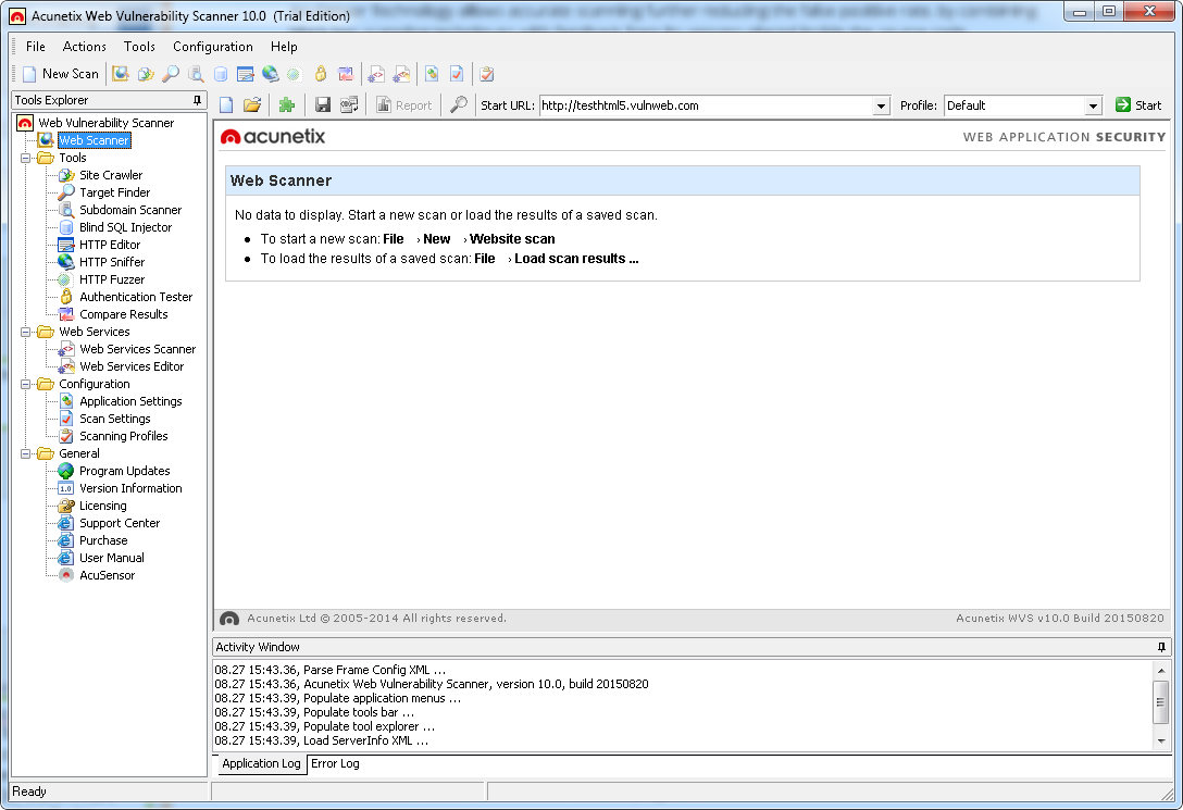 Acunetix Web Vulnerability Scanner - Screenshot #7