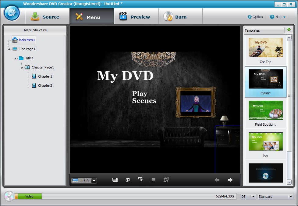 wondershare dvd creator 3.5