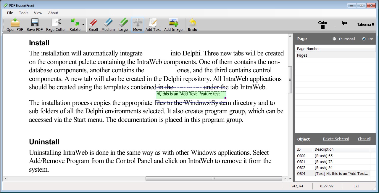 PDF Eraser latest version Get best Windows software