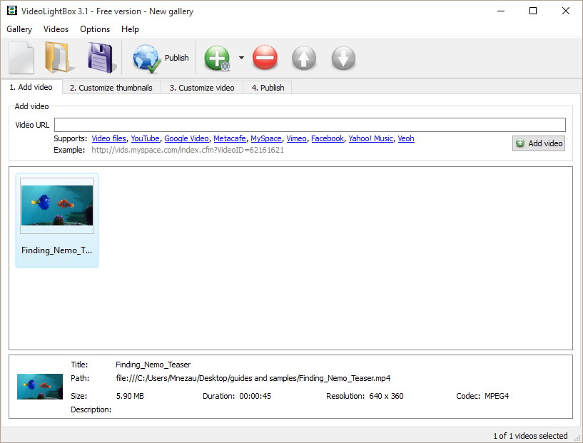 VideoLightBox - Screenshot #4