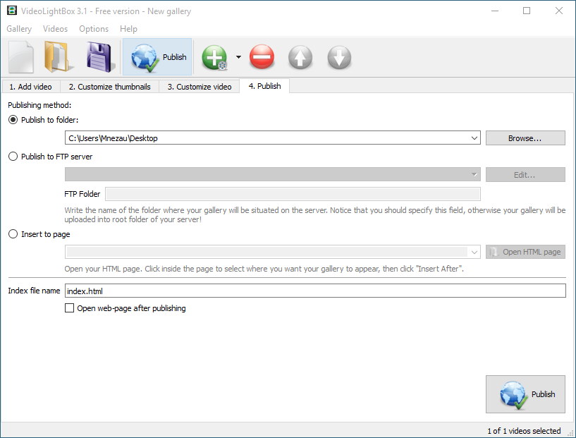 VideoLightBox - Screenshot #3