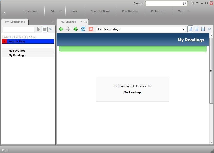 Newzie - Screenshot #2