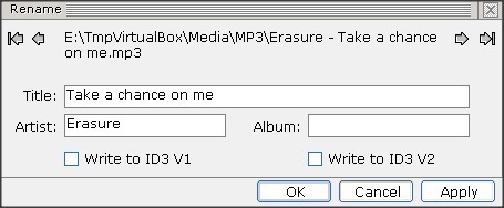 Visual MP3 CD Burner - Screenshot #2