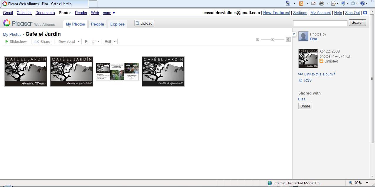 Picasa Web Albums Live Publisher - Screenshot #2