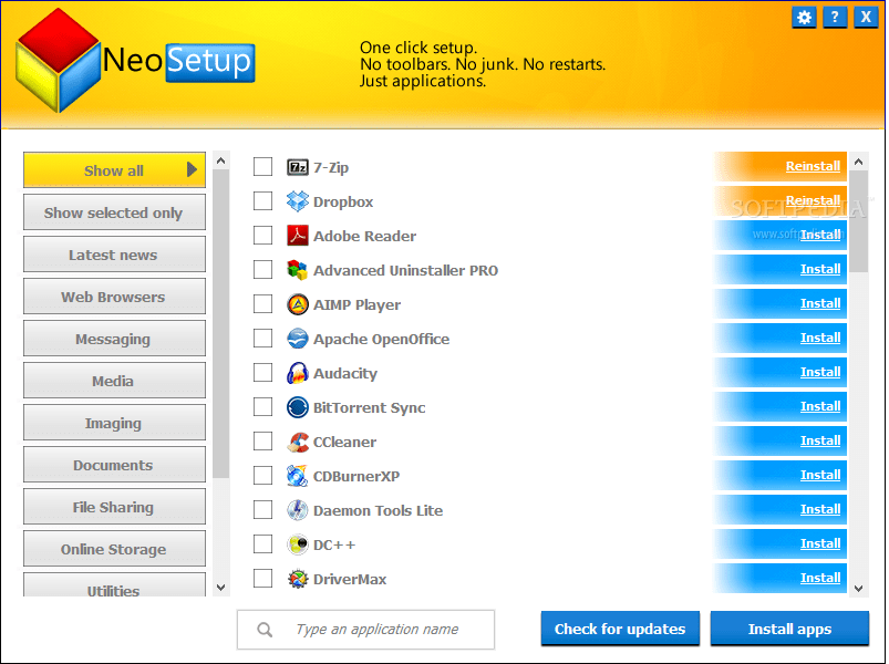 NeoSetup Updater - Screenshot #2