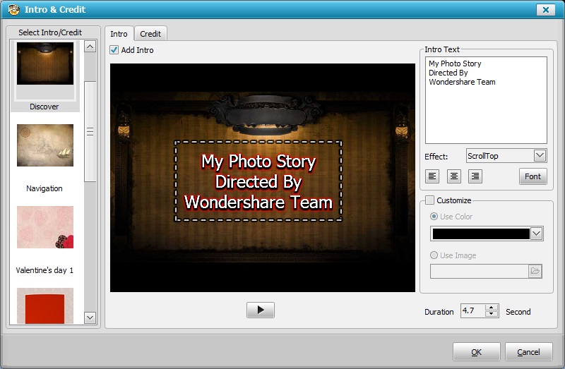 Wondershare DVD Slideshow Builder Deluxe - Screenshot #3