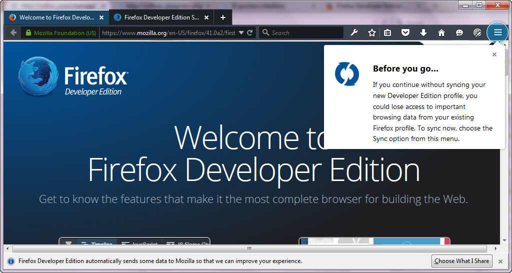 Firefox Developer Edition - Screenshot #26