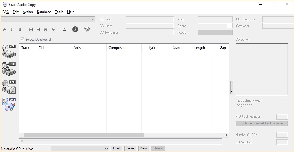 Exact Audio Copy - Screenshot #9