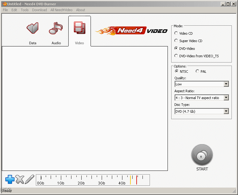 Need4 DVD Burner - Screenshot #3