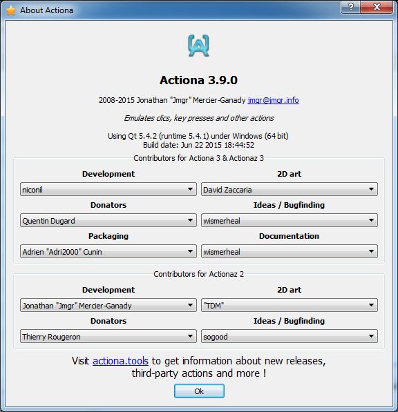 Actiona - Screenshot #2