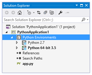 download python tools for visual studio 2015