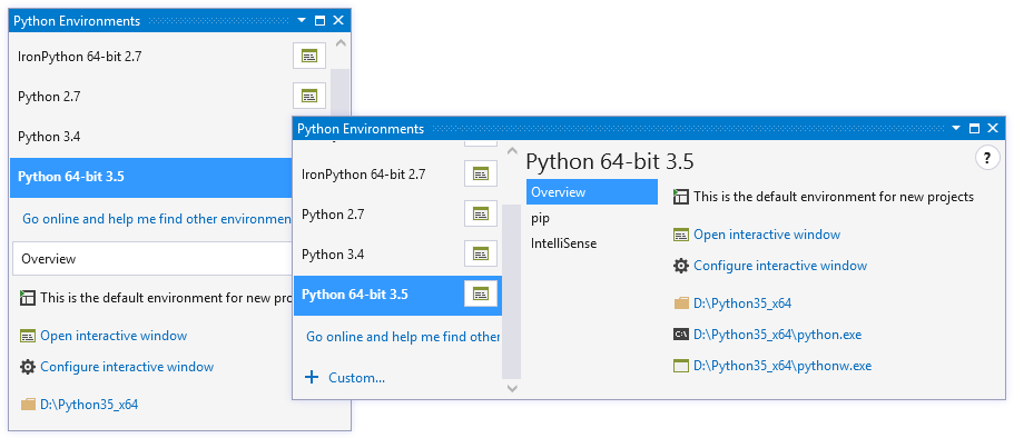 python tools for visual studio