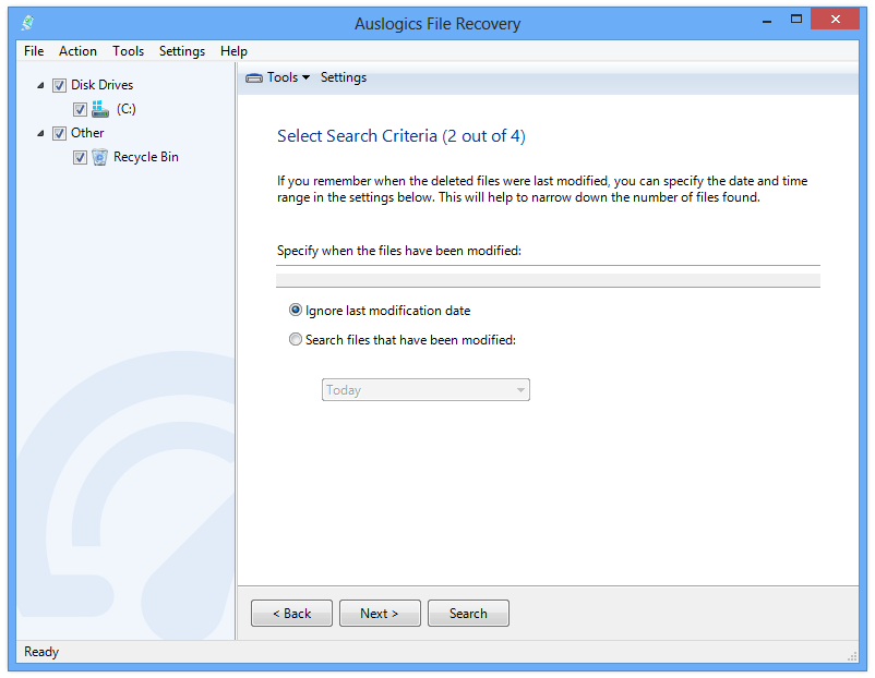 Auslogics File Recovery - Screenshot #18