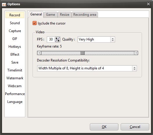 oCam - Screenshot #7