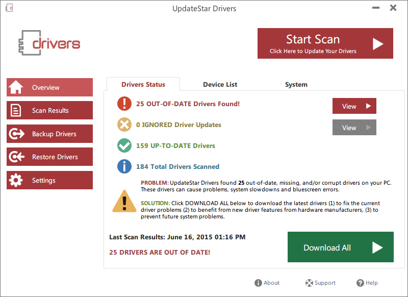 UpdateStar Drivers - Screenshot #8