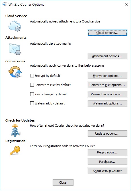 WinZip Courier - Screenshot #7