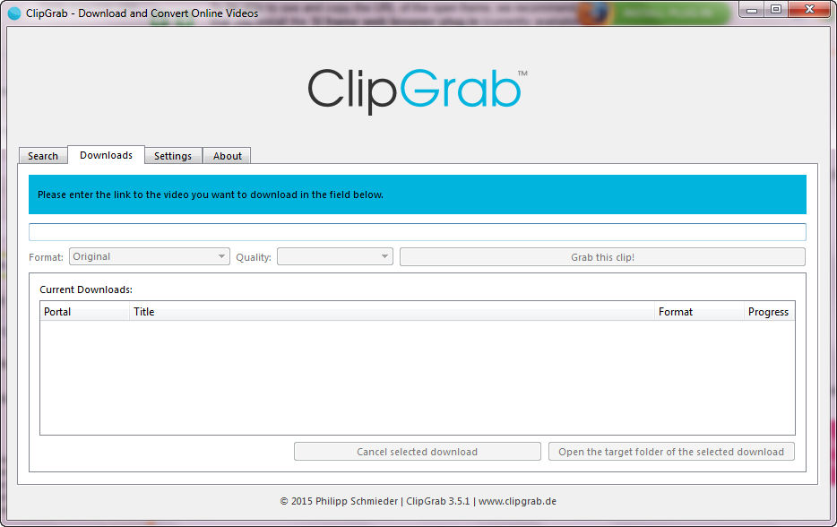 ClipGrab - Screenshot #5