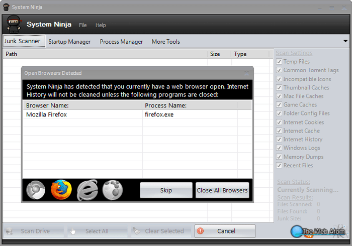 System Ninja - Screenshot #2