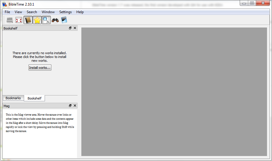 BibleTime - Screenshot #1