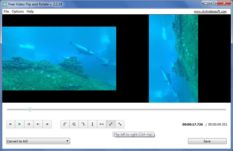 Free Video Flip and Rotate - Screenshot #3