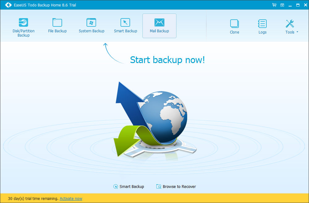 EASEUS Todo Backup Home - Screenshot #8
