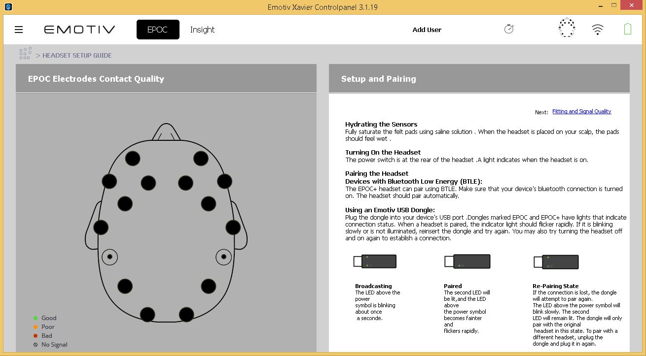Xavier Control Panel - Screenshot #1
