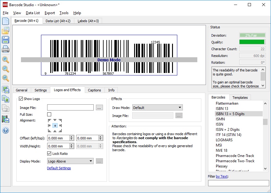TEC-IT Barcode Studio - Screenshot #15