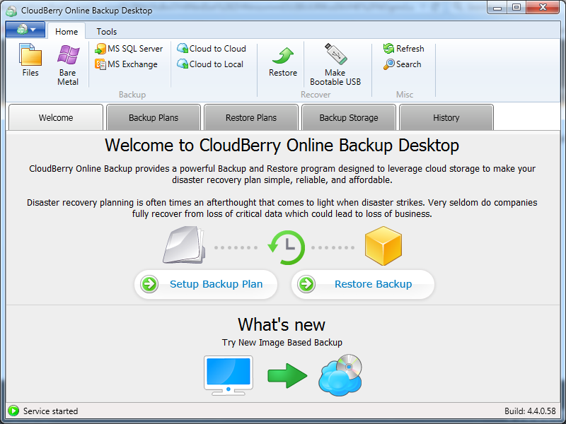 cloudberry backup exclude file